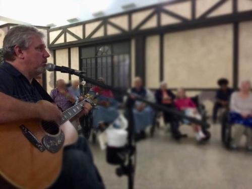 Playing for the Medical Needs Shelter for Displaced Folks during Hurricane Florence 9/17/18
