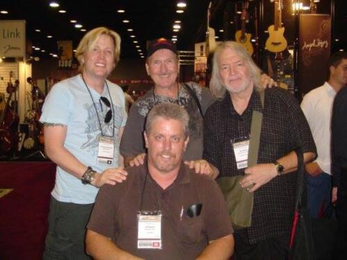 With Gunner Nelson, James Burton, Seymour Duncan
